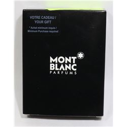 NEW MONT BLANC STAINLESS STEEL TRAVEL BOTTLE