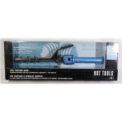 NEW HOT TOOLS TITANIUM COIL CURLING IRON