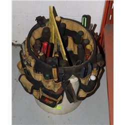 KUNY'S BUCKET OF TOOLS INCLUDING SOME KLIEN & MORE