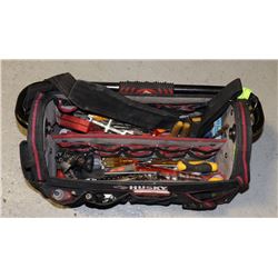 HUSKY TOOL BAG WITH TOOLS