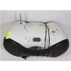 SONY PERSONAL AUDIO SYSTEM (CD PLAYER, RADIO)