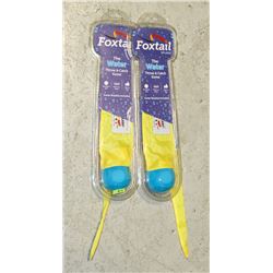 LOT OF TWO FOXTAIL CATCH AND THROW GAME