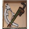 Image 1 : RIDGID PIPE WRENCH & RIDGID PIPE BENDER NO HANDLE