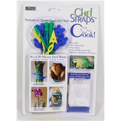 NEW PACK OF CHEF STRAPS (PROFESSIONAL SILICONE