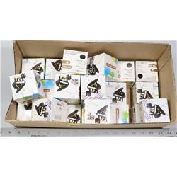 BOX OF LEGO STYLE TOYS