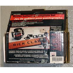 CRAFTSMAN ROUTER LETTERING TEMPLATE SET