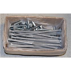 BOX WITH LAG BOLTS AND CARRIAGE BOLTS