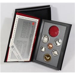 1988 CAN. PROOF SET $1-$.01 NO SILVER $1