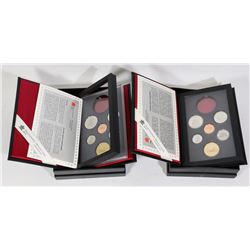 12 PC 1992-93 CAN. PROOF SETS $1-$.01 NO SILVER $1