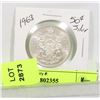 Image 1 : 1963 CANADA SILVER 50 CENT PIECE