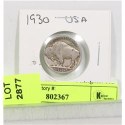 1930 US BUFFALO NICKEL