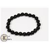 Image 1 : #233-RAINBOW BLACK OBSIDIAN BRACELET 8mm/ 7.5"