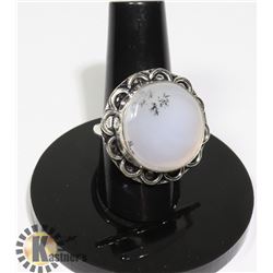 #6-DENDRITIC OPAL RING SIZE 8