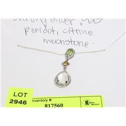 STERLING SILVER .925 PENDANT/CHAIN