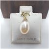 Image 1 : 14K WYG FRESH WATER PEARL 7-8MM  PENDANT