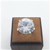 Image 1 : SILVER BIG CZ  RING (~SIZE 6)
