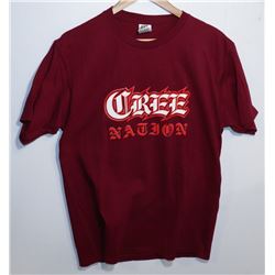 NEW CREE NATION T-SHIRT SIZE X-LARGE