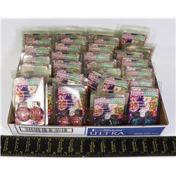 FLAT OF CRYSTAL EARRINGS (LIGHT UP)