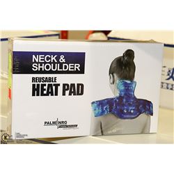 NEW REUSABLE PALM NRG NECK & SHOULDER HEAT PAD