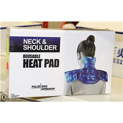 NEW REUSABLE PALM NRG NECK & SHOULDER HEAT PAD