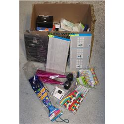 BOX OF ASSORTED RETAIL READY PRODUCT