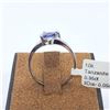 Image 3 : 10K WHITE GOLD TANZANITE(0.95CT) DIAMOND