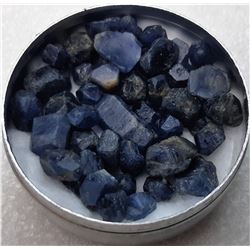 16)  LOT OF 71.7 CT NATURAL AFRICAN BLUE