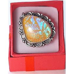 18)  PALE YELLOW FIRE AUSTRALIAN TRIPLATE