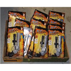 FLAT OF KIDS CAP GUN TOYS