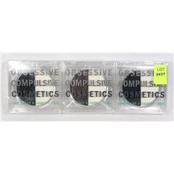 BUNDLE OF 3 VEGAN TARRED AND FEATHERED LIP BALM