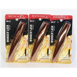 THREE RIMMEL LONDON WONDER' LASH MASCARA