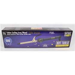 HOT TOOLS 1/2" MARCEL IRON/WAND 24K GOLD