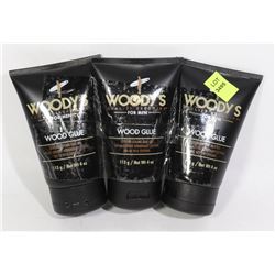 THREE WOODY'S FOR ME WOOD GLUE (HAIR GEL)
