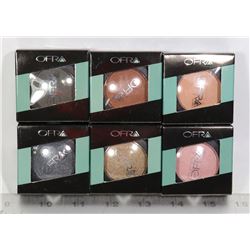 SIX OFRA EYE SHADOW AND BLUSH