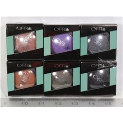 SIX OFRA EYE SHADOW AND BLUSH