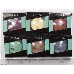 SIX OFRA EYE SHADOW AND BLUSH