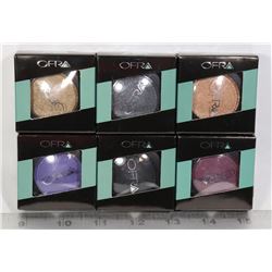 SIX OFRA EYE SHADOW AND BLUSH