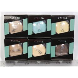 SIX OFRA EYE SHADOW AND BLUSH