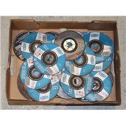 FLAT OF 5" GRINDING DISKS