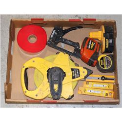 FLAT OF MEASURING TOOLS, AND MORE