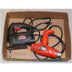 BLACK & DECKER HEAT GUN SOLD WITH JOBMATE JIG SAW