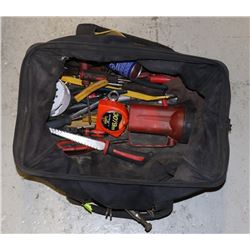 DEWALT TOOL BAG WITH CONTENTS