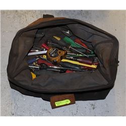 RIDGID TOOL BAG WITH CONTENTS