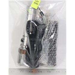 FOUR LED FLASHLIGHTS (BATTERIES NOT INCLUDED)