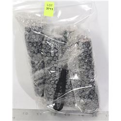 FOUR LED FLASHLIGHTS (BATTERIES NOT INCLUDED)