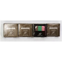 FOUR INTENSE MATTE EYE SHADOW TRIO SETS