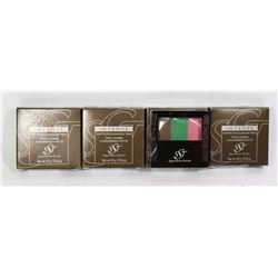 FOUR INTENSE MATTE EYE SHADOW TRIO SETS