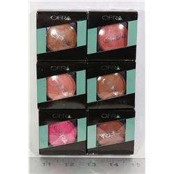 SIX OFRA BLUSH PACKS