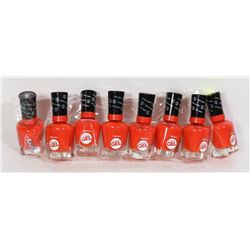 EIGHT MIRACLE GEL SALLY HANSEN NAIL POLISH BOTTLES