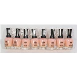EIGHT SALLY HANSON NAIL POLISH BOTTLES